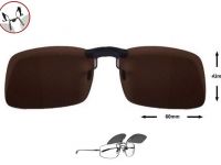 Clip On B 2 Brown