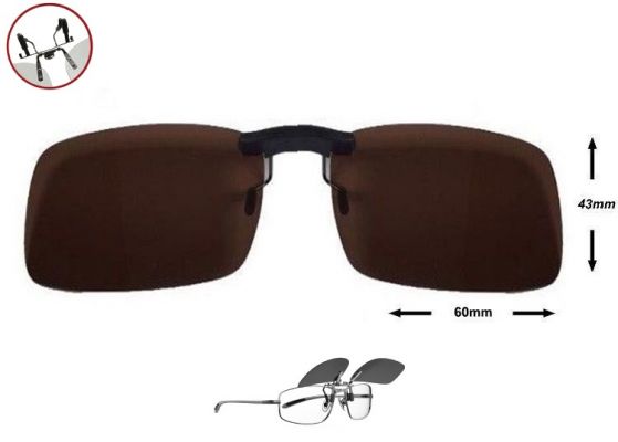 Clip On B 2 Brown